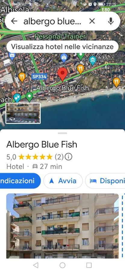 Albergo Blue Fish ألبيسولا سوبيريوري المظهر الخارجي الصورة